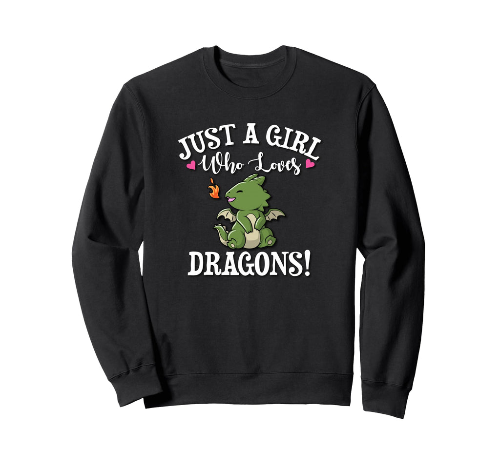 Cartoon Womens Just Who Loves Kawaii Sweatshirt - Trendy Graphic Men Women - T-Shirt, Sweatshirt, Hoodie