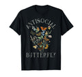 Antisocial Butterfly Fairy Grunge T-Shirt - Custom Art Print Men Women - T-Shirt, Sweatshirt, Hoodie