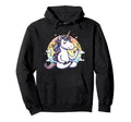 Meditation Unicorn Yoga Pose Relaxing Hoodie - Streetwear Style Men Women - T-Shirt, Sweatshirt, Hoodie