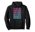 Im Not Like Other I Have Anxiety Mean Hoodie - Unique Graphic for Adults - T-Shirt, Sweatshirt, Hoodie