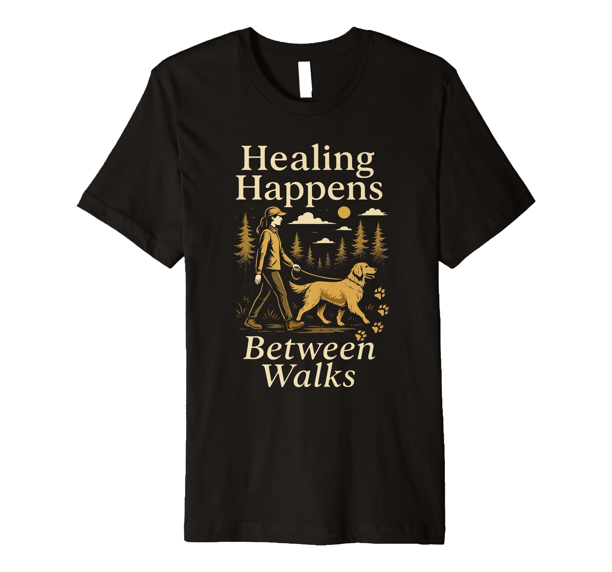 Therapy Dog Emotional Support T-Shirt - Fun Novelty Design Men Women - T-Shirt, Sweatshirt, Hoodie