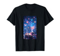 Magic Butterflies Coffee Night T-Shirt - Minimalist Print Men Women - T-Shirt, Sweatshirt, Hoodie