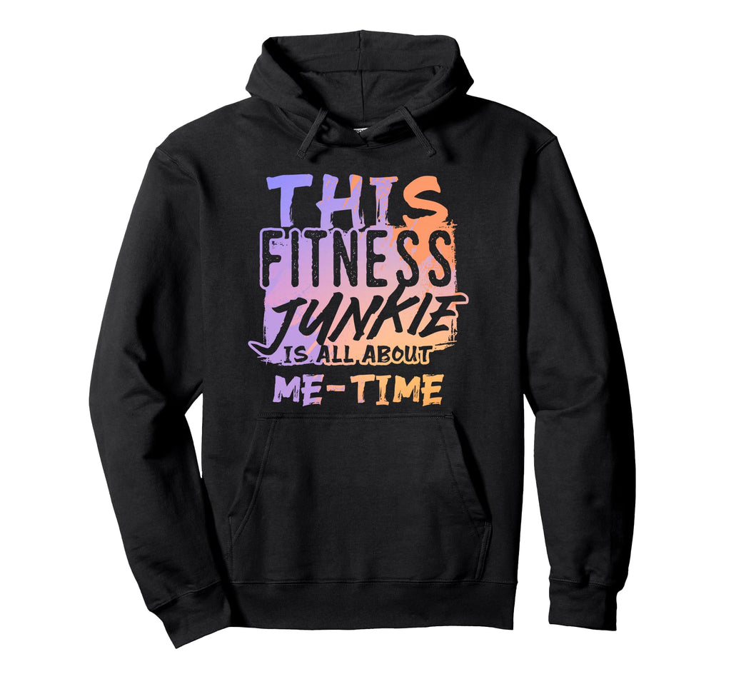 Fitness Junkie All About Self Care And Me Hoodie - Minimalist Print Unisex - T-Shirt, Sweatshirt, Hoodie