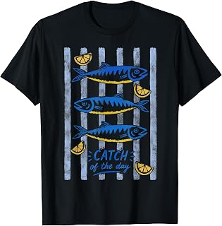 Sardines Fishermen Aesthetic Retro Vintage Coastal Graphic T-Shirt Unisex T-shirt, Sweatshirt, Hoodie, Long Sleeve Tee - T-Shirt, Sweatshirt, Hoodie