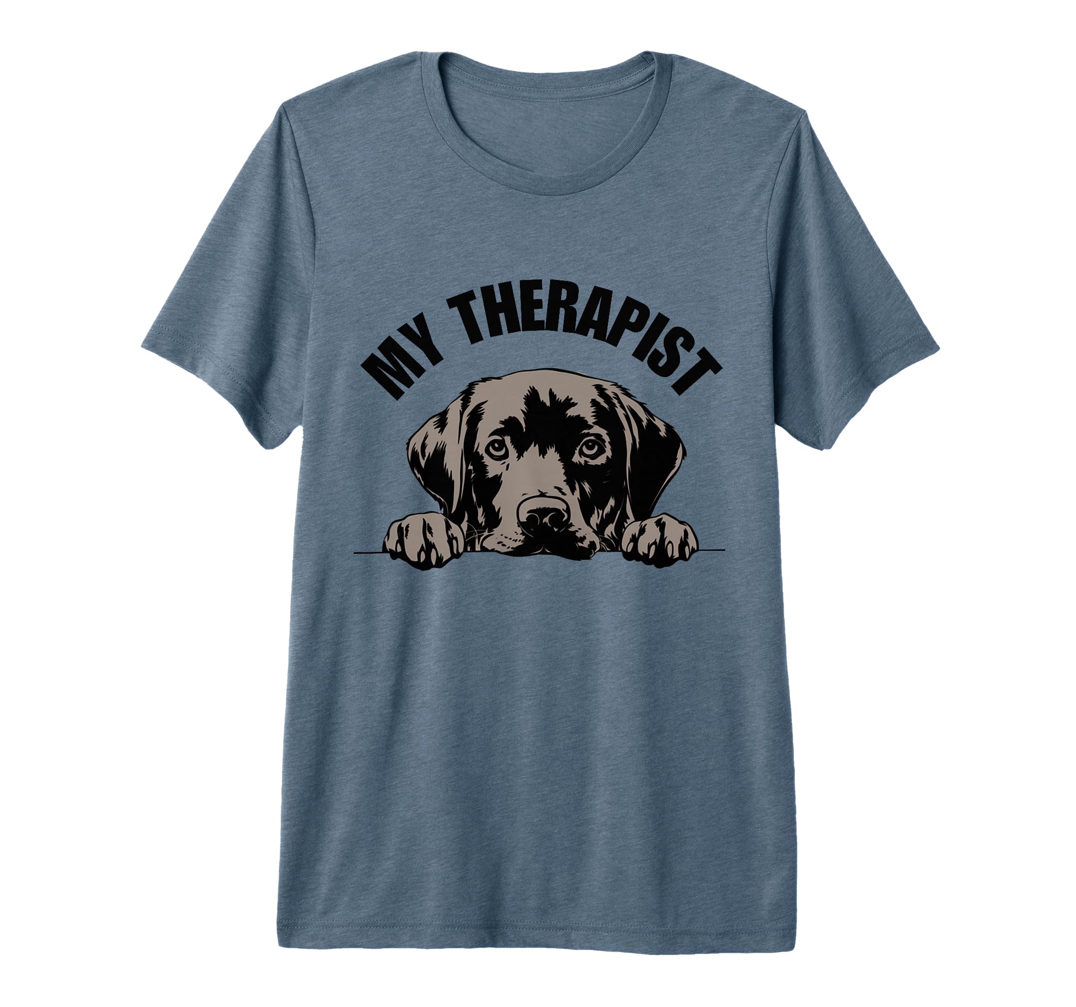 My Therapist Is Dog Funny Pet T-Shirt - Fun Novelty Design for Adults - T-Shirt, Sweatshirt, Hoodie