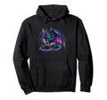 Dragon Reading Book Books Bookworm Hoodie - Casual Everyday Wear Men Women - T-Shirt, Sweatshirt, Hoodie
