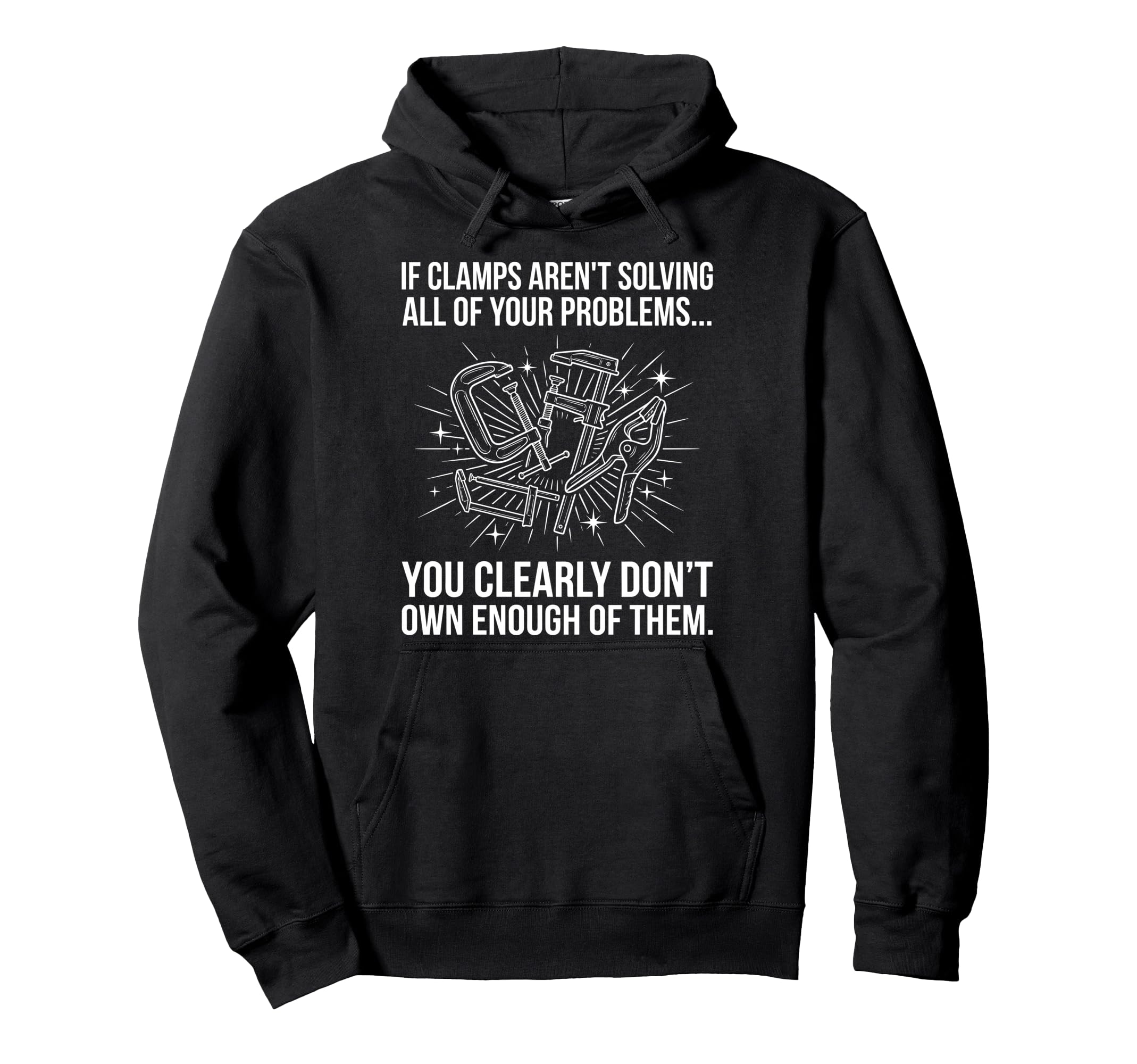 Funny Woodworker Art Woodworking Hoodie - Minimalist Print Unisex - T-Shirt, Sweatshirt, Hoodie