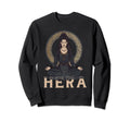 Olympian Goddess Hera Meditation Sweatshirt - Trendy Graphic Men Women - T-Shirt, Sweatshirt, Hoodie