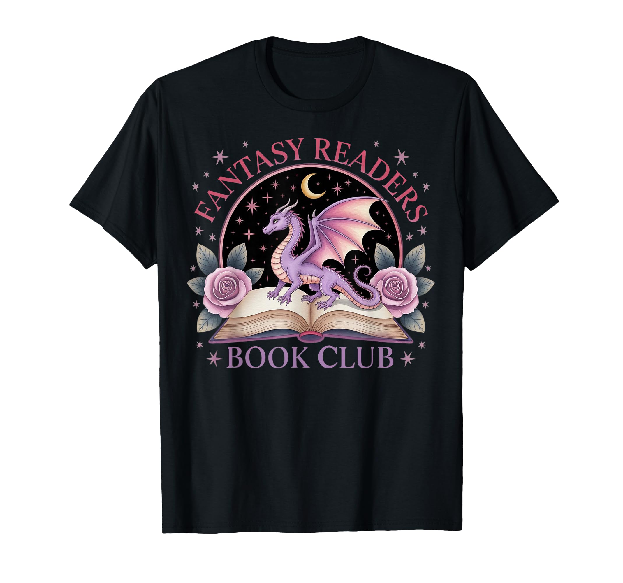 Fantasy Readers Dragon Book Lover T-Shirt - Aesthetic Graphic for Adults - T-Shirt, Sweatshirt, Hoodie