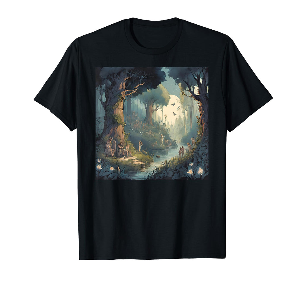 William Shakespeare Midsummer T-Shirt - Casual Everyday Wear Men Women - T-Shirt, Sweatshirt, Hoodie