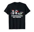 Santa Opossums Overstimulated But T-Shirt - Graphic Print for Adults - T-Shirt, Sweatshirt, Hoodie