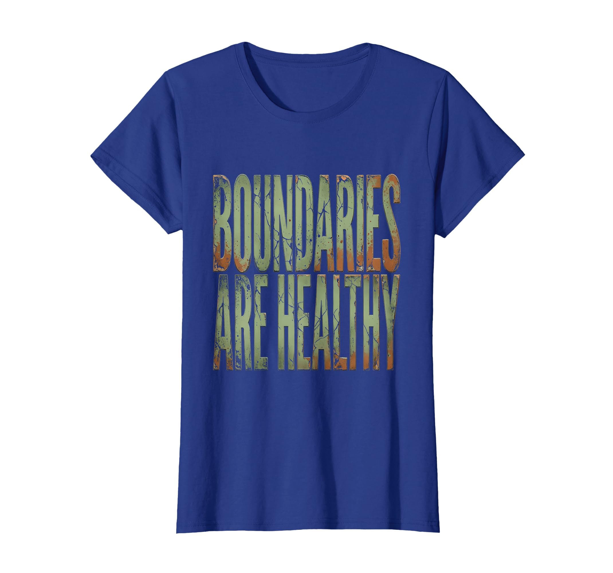 Boundaries Are Healthy Mental Health T-Shirt - Trendy Graphic Unisex - T-Shirt, Sweatshirt, Hoodie