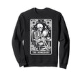 Homebody Tarot Indoorsy Antisocial Sweatshirt - Minimalist Print Unisex - T-Shirt, Sweatshirt, Hoodie