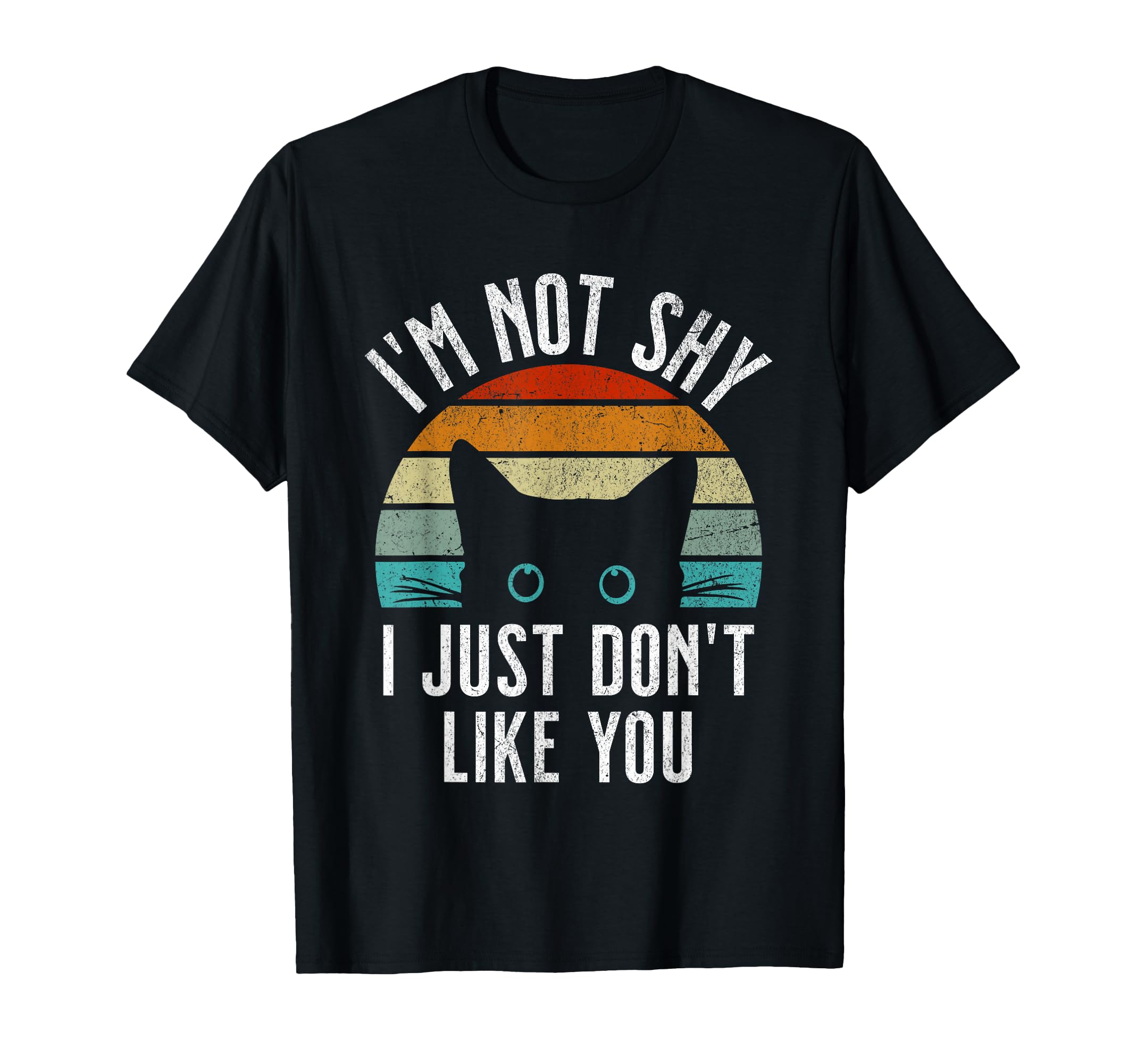 Funny Cat Shirts Introverts T-Shirt - Graphic Print Men Women - T-Shirt, Sweatshirt, Hoodie