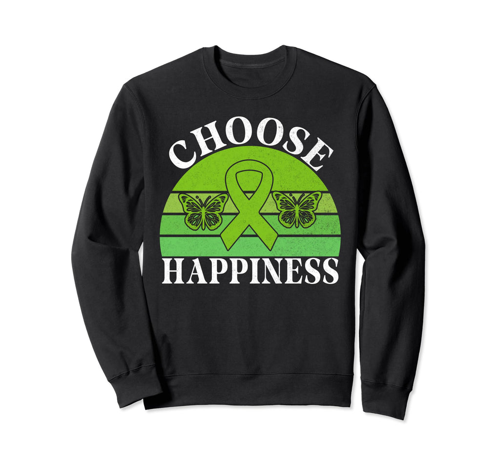 Choose Happiness Mental Health Sweatshirt - Custom Art Print for Adults - T-Shirt, Sweatshirt, Hoodie