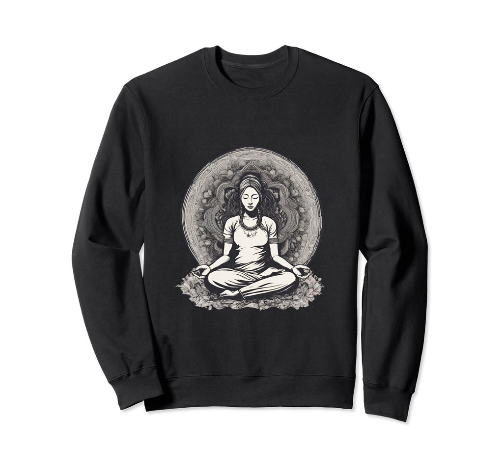 Zen Harmony Collection Meditation Sweatshirt - Fun Novelty Design Unisex - T-Shirt, Sweatshirt, Hoodie