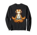 Meditation Tiger Yoga Pose Relaxing Sweatshirt - Trendy Graphic for Adults - T-Shirt, Sweatshirt, Hoodie