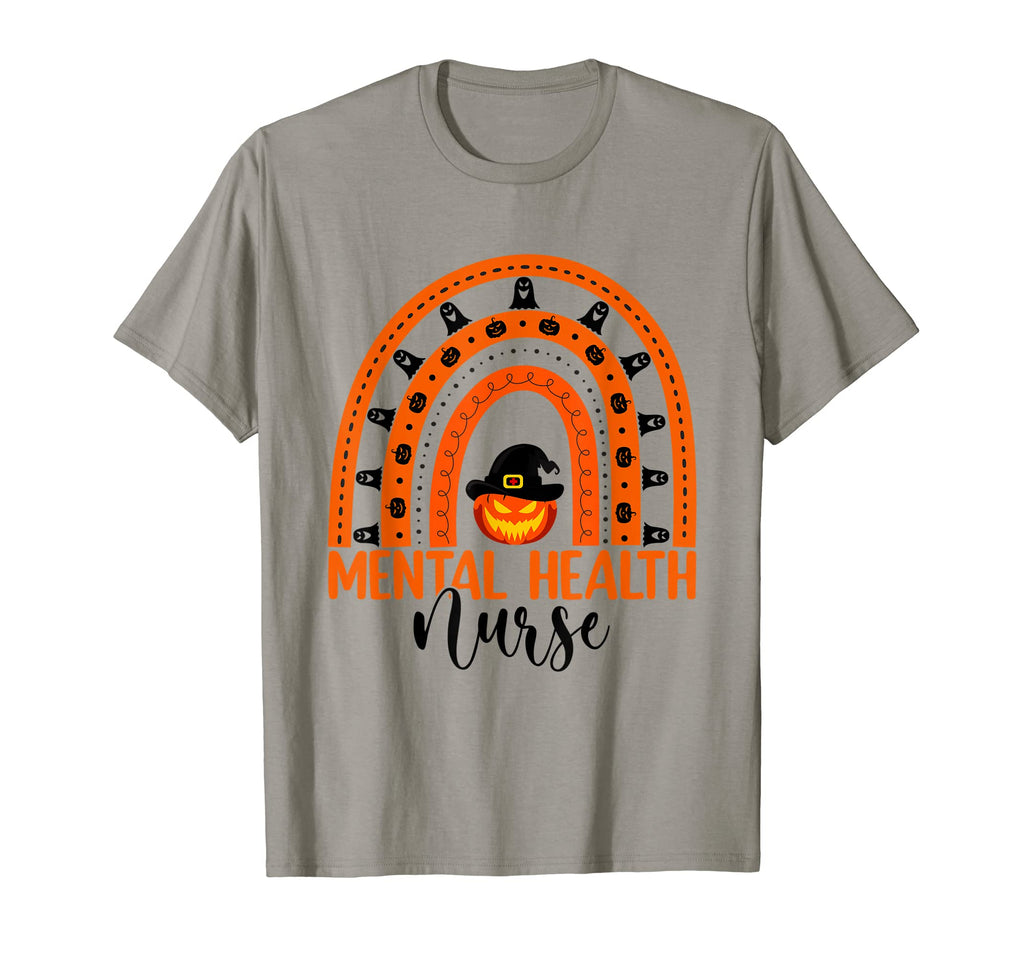 Nursing Halloween Pumpkin Rainbow T-Shirt - Custom Art Print for Adults - T-Shirt, Sweatshirt, Hoodie