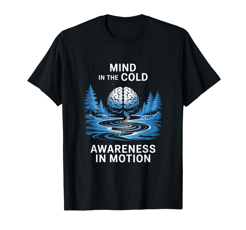 Cold Plunge Mindful Breathwork T-Shirt - Minimalist Print Unisex - T-Shirt, Sweatshirt, Hoodie