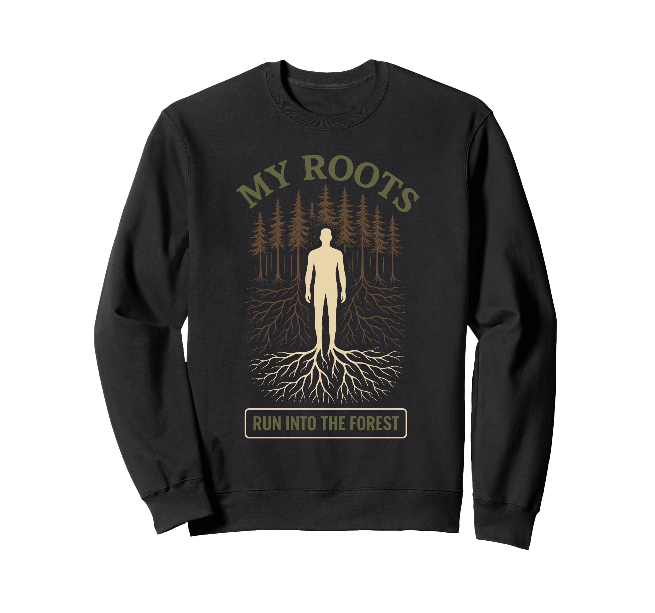 Forest Walk Overthinker Mental Sweatshirt - Streetwear Style Men Women - T-Shirt, Sweatshirt, Hoodie