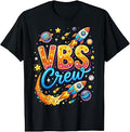 VBS Crew Vacation Bible School Space Rocket Summer T-Shirt Unisex T-shirt, Sweatshirt, Hoodie, Long Sleeve Tee - T-Shirt, Sweatshirt, Hoodie