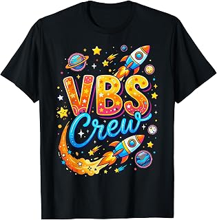 VBS Crew Vacation Bible School Space Rocket Summer T-Shirt Unisex T-shirt, Sweatshirt, Hoodie, Long Sleeve Tee - T-Shirt, Sweatshirt, Hoodie