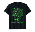 May We Wear Green Tree Ribbon T-Shirt - Casual Everyday Wear for Adults - T-Shirt, Sweatshirt, Hoodie