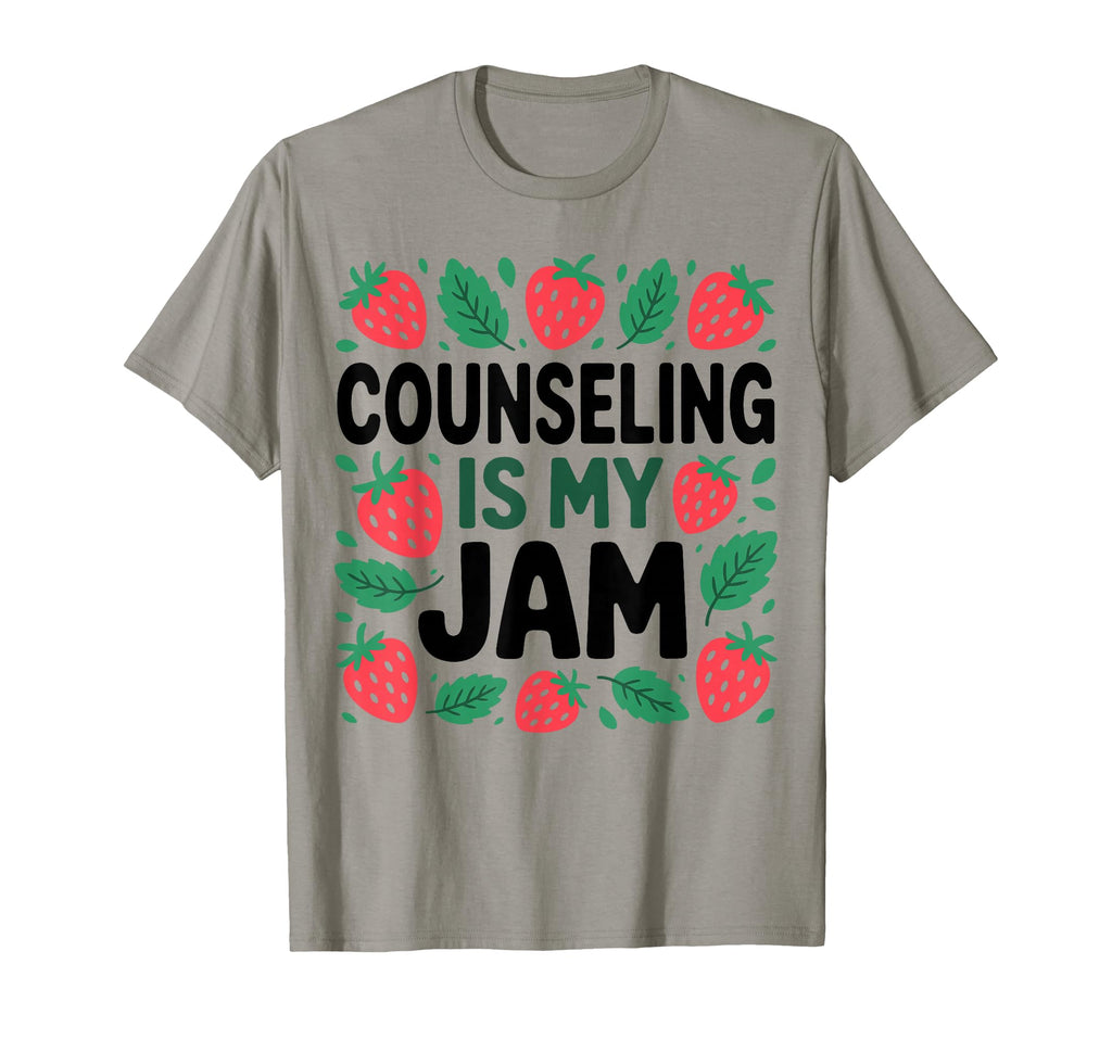 Counseling Is My Jam Psych Mental T-Shirt - Graphic Print for Adults - T-Shirt, Sweatshirt, Hoodie
