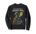 4 Nerd Bookish Easily Distracted Sweatshirt - Minimalist Print for Adults - T-Shirt, Sweatshirt, Hoodie