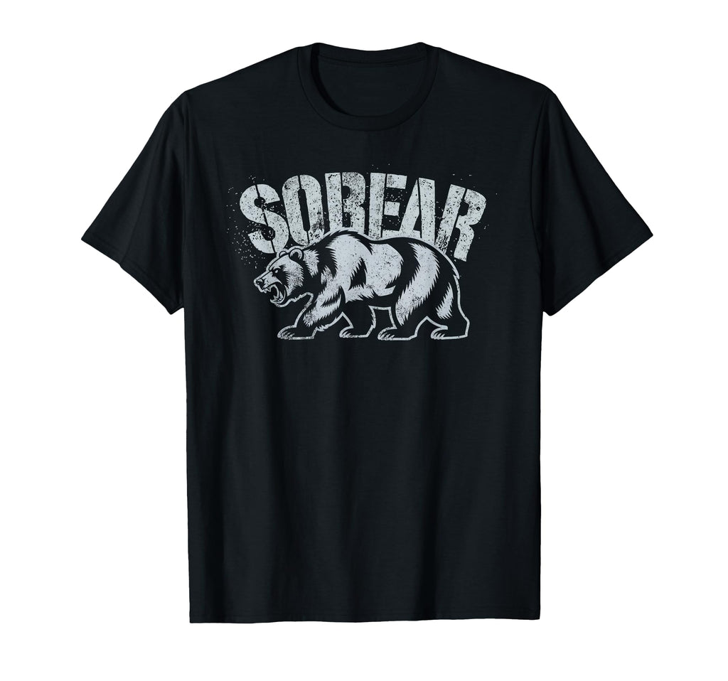 Sobear Bear Sobriety Aa Na T-Shirt - Fun Novelty Design for Adults - T-Shirt, Sweatshirt, Hoodie