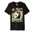 Anxiety Mental Health Opossum Horrors T-Shirt - Unique Graphic Men Women - T-Shirt, Sweatshirt, Hoodie