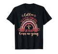 Coffee Gets Me Started Jesus Keeps T-Shirt - Fun Novelty Design Men Women - T-Shirt, Sweatshirt, Hoodie