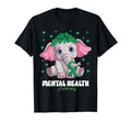 Green Ribbon Survivor Warrior Mental T-Shirt - Graphic Print Men Women - T-Shirt, Sweatshirt, Hoodie