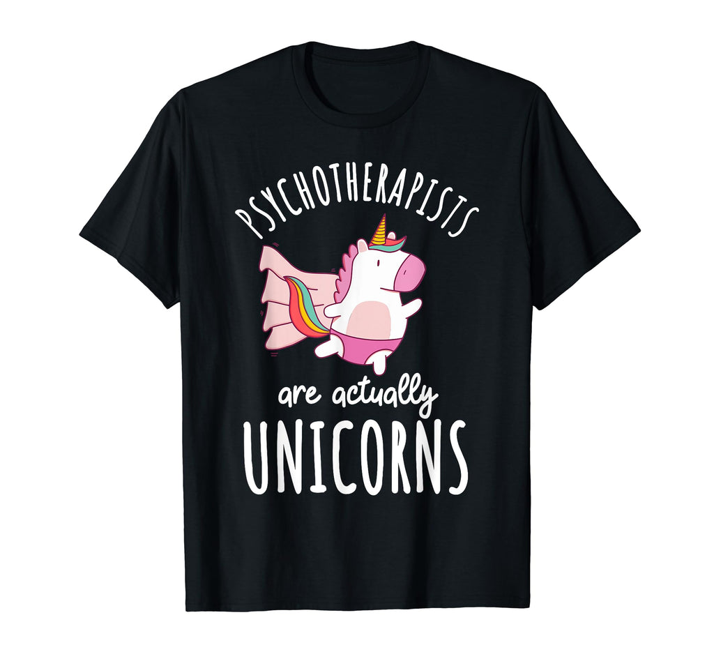 Psychotherapist Unicorn Psychological T-Shirt - Graphic Print Unisex - T-Shirt, Sweatshirt, Hoodie