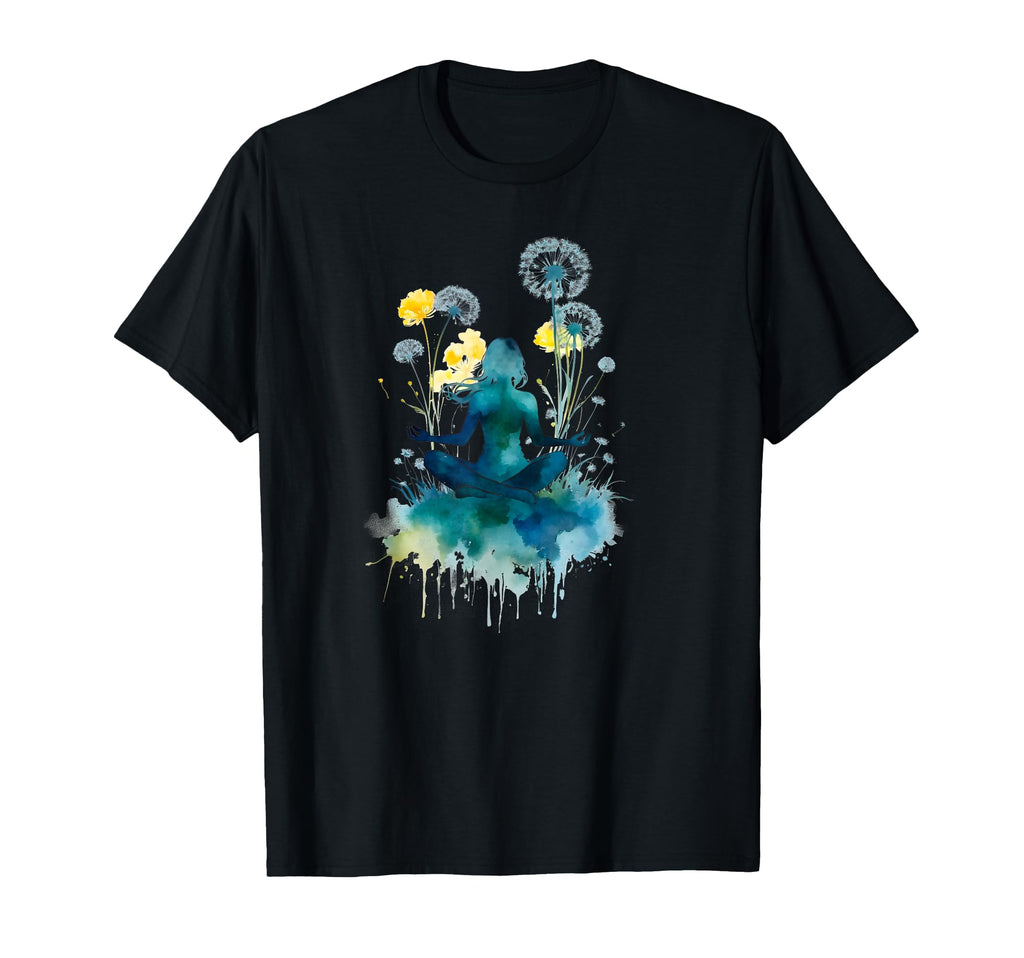 Yoga Meditation Mandala Spiritual T-Shirt - Minimalist Print Men Women - T-Shirt, Sweatshirt, Hoodie