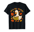 Cozy Fall Reading Goose Book Lover T-Shirt - Trendy Graphic for Adults - T-Shirt, Sweatshirt, Hoodie