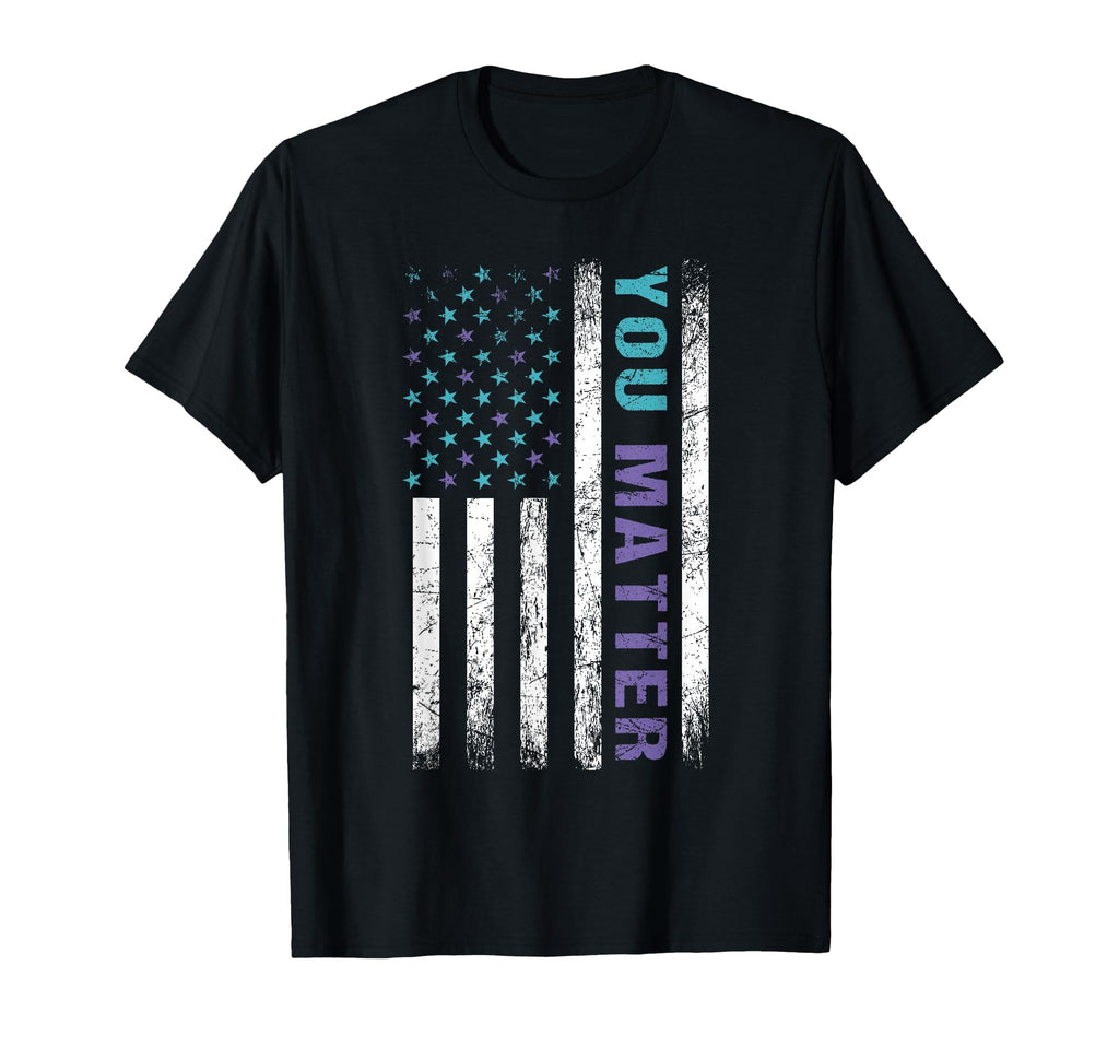 Suicide Awareness You Matter Mental T-Shirt - Aesthetic Graphic Men Women - T-Shirt, Sweatshirt, Hoodie