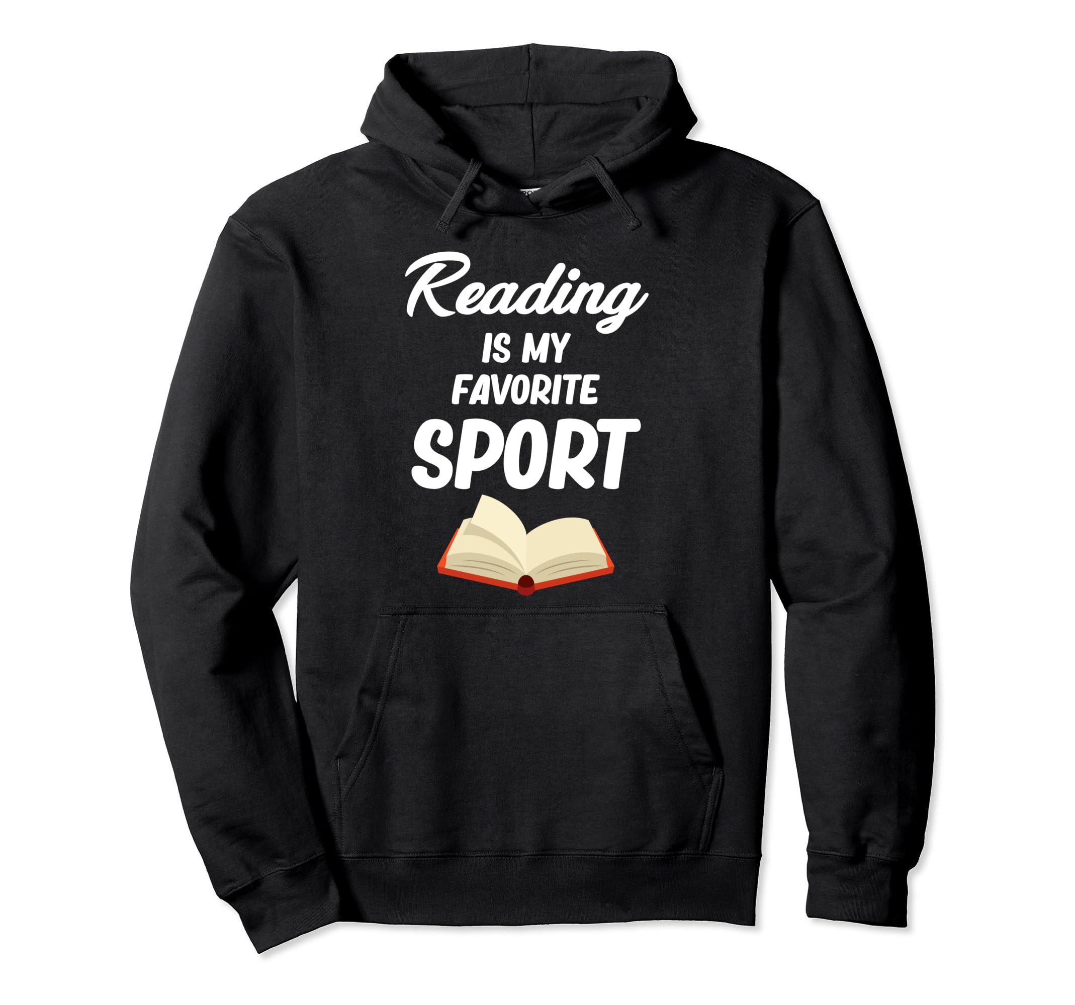 Reading Is My Favorite Sports Funny Hoodie - Aesthetic Graphic Unisex - T-Shirt, Sweatshirt, Hoodie