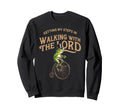 Getting My Steps Walking Lord Frog Sweatshirt - Unique Graphic Men Women - T-Shirt, Sweatshirt, Hoodie