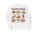 Chakras Mandala Sloth Yoga Sweatshirt - Casual Everyday Wear Men Women - T-Shirt, Sweatshirt, Hoodie