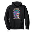 Easily Distracted Dragons And Books Hoodie - Fun Novelty Design Unisex - T-Shirt, Sweatshirt, Hoodie