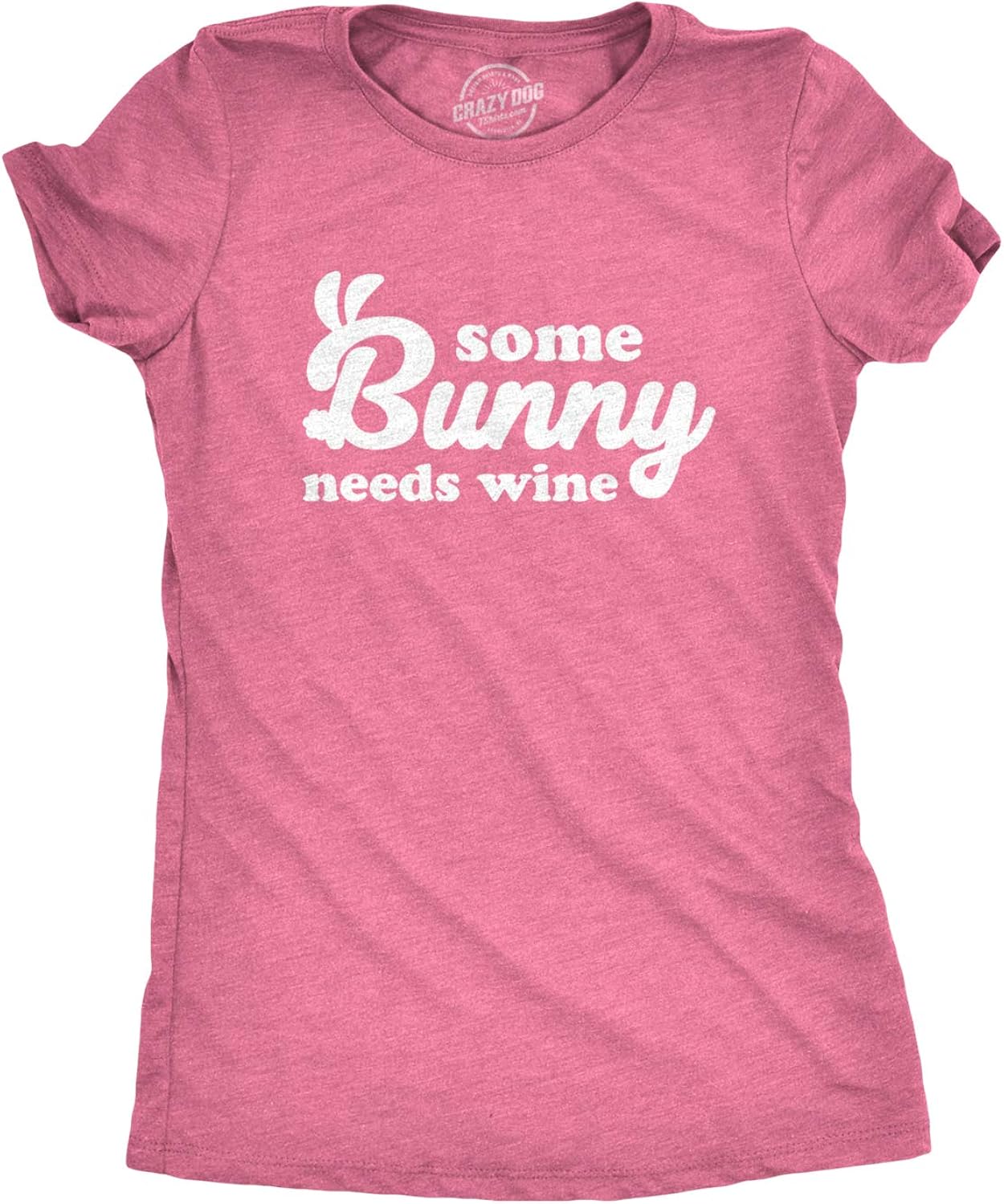Womens Some Bunny Needs Wine T Shirt Cute Easter Faith Sarcastic Girls Tee Unisex T-shirt, Sweatshirt, Hoodie, Long Sleeve Tee - T-Shirt, Sweatshirt, Hoodie