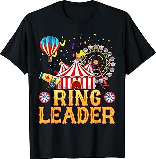 Ring Leader Carnival Circus Costume Circus Theme Party Kids T-Shirt Unisex T-shirt, Sweatshirt, Hoodie, Long Sleeve Tee - T-Shirt, Sweatshirt, Hoodie
