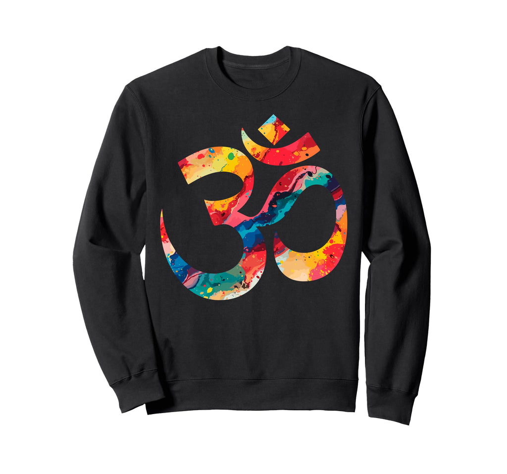 Om Symbol Yoga Meditation Spiritual Sweatshirt - Graphic Print for Adults - T-Shirt, Sweatshirt, Hoodie
