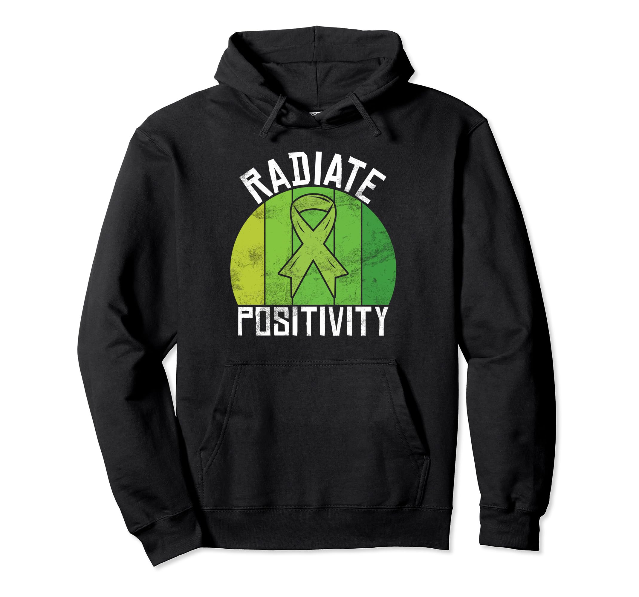 Radiate Positivity Mental Health Hoodie - Streetwear Style Men Women - T-Shirt, Sweatshirt, Hoodie