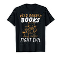 Read Banned Books Drink Coffee Fight Evil T-Shirt - Graphic Print Unisex - T-Shirt, Sweatshirt, Hoodie