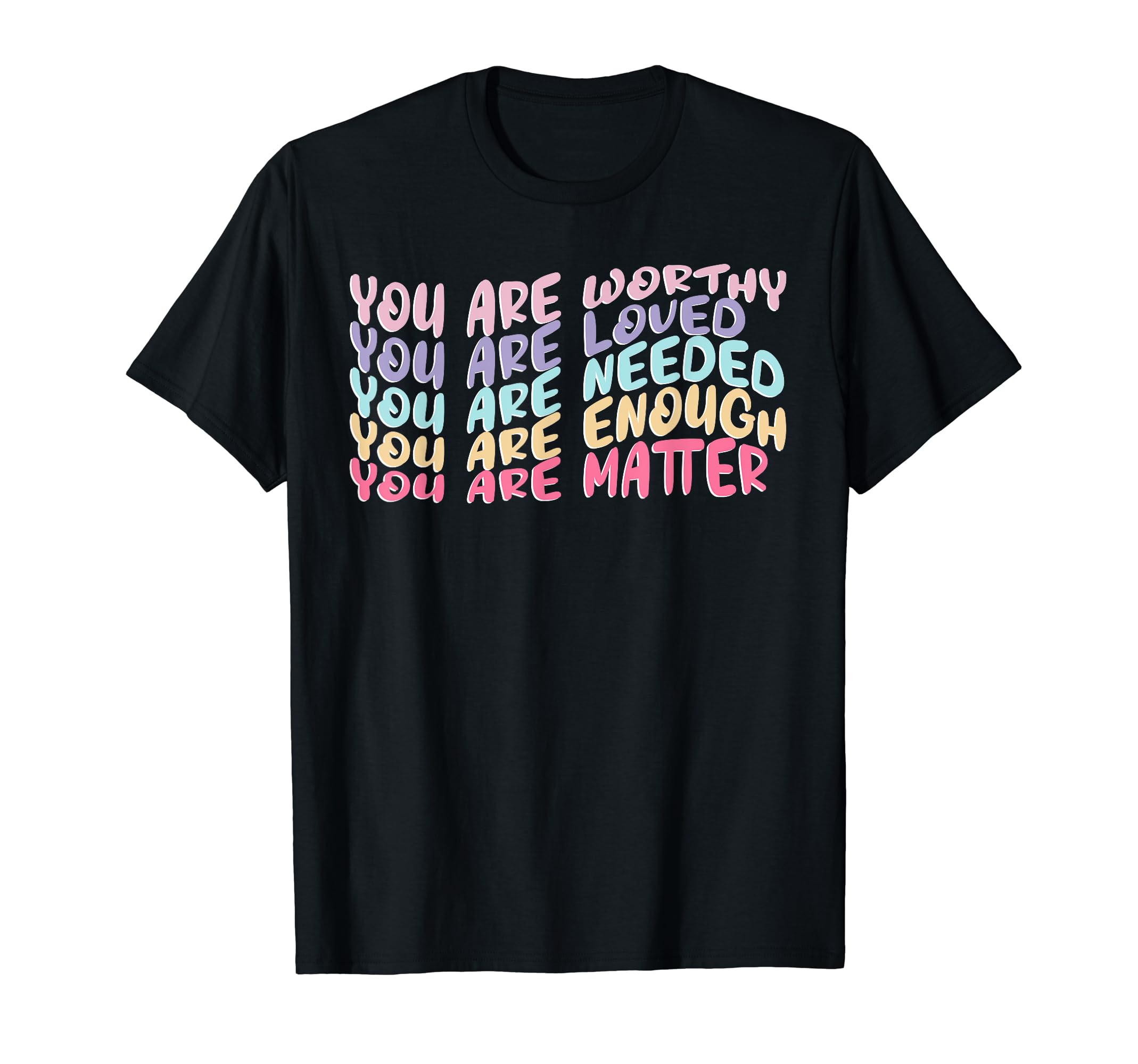 You Matter Kindness Be Kind Groovy T-Shirt - Custom Art Print Men Women - T-Shirt, Sweatshirt, Hoodie