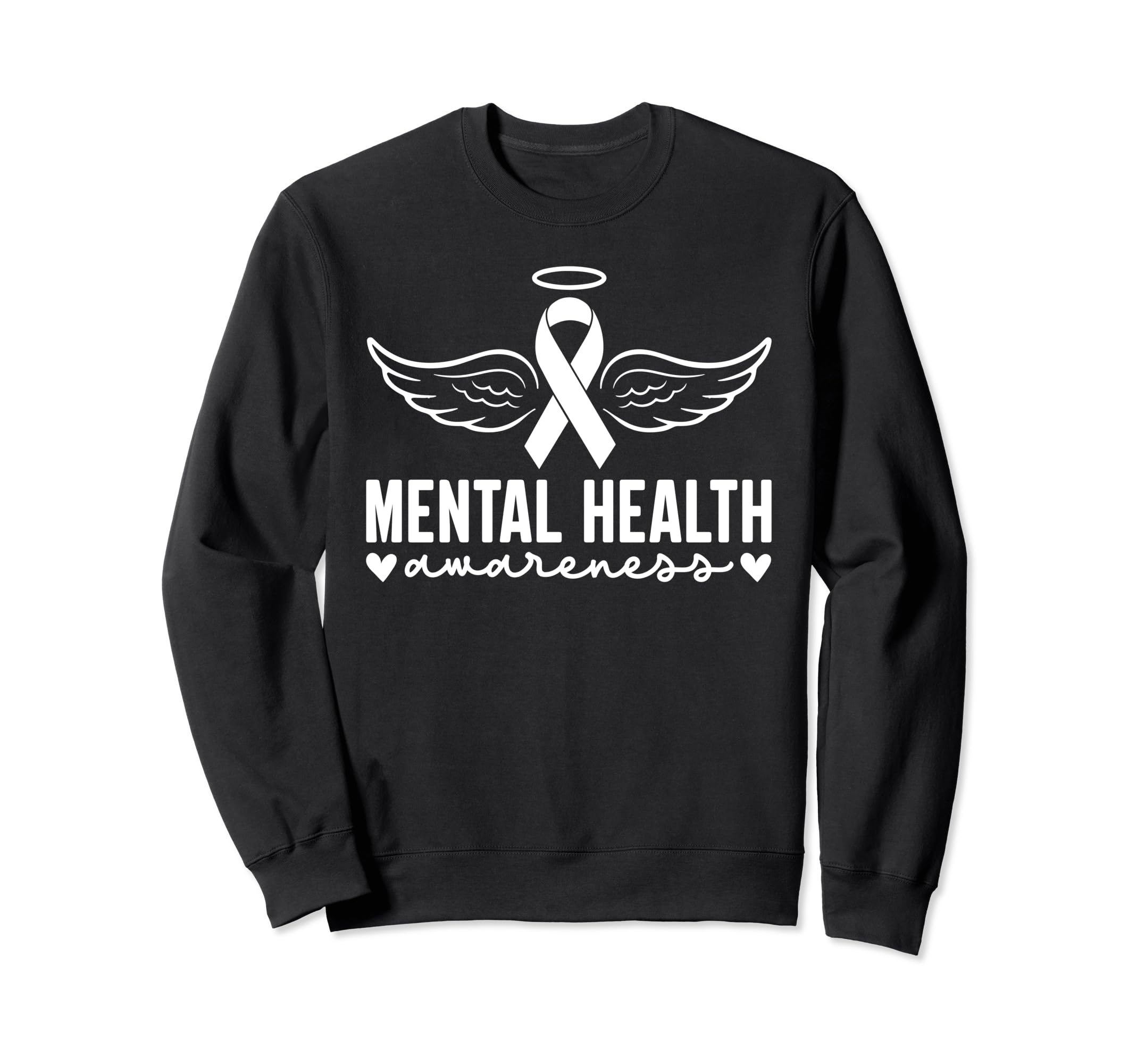 Mental Health Awareness Month Green Sweatshirt - Custom Art Print Unisex - T-Shirt, Sweatshirt, Hoodie