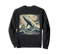 Moby Dick Adventure Nautical Sweatshirt - Fun Novelty Design for Adults - T-Shirt, Sweatshirt, Hoodie