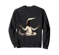 Meditation Anteater Yoga Pose Sweatshirt - Custom Art Print Unisex - T-Shirt, Sweatshirt, Hoodie